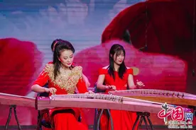 《山丹丹花开红艳艳》古筝齐奏“筝心”献给党图片