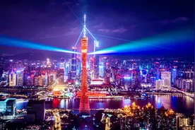 美图刷屏！广州之夜灯光秀讲述百年党史，南都拍客全纪录图片