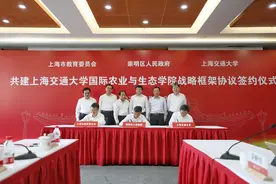 上海交大国际农业与生态学院落户崇明，计划明年招生图片