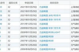 企业观｜元气森林买下多个“力波啤酒”商标，碧山村精酿之外再涉啤酒板块图片
