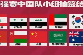 十二强赛抽签揭晓，国足与日本、澳大利亚、沙特、阿曼、越南同组图片
