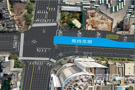 昆明地铁1号线西北延西昌路站、师范大学站及弥勒寺站围挡调整图片