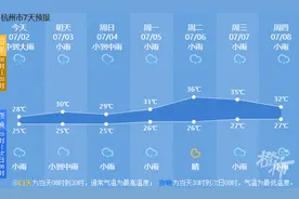 这场雨下完，杭州就出梅了？一连串高温天迫不及待要来了图片