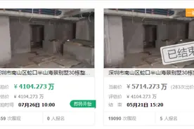 330万元打水漂！深圳土豪任性悔拍，5700万元别墅竟涉违建图片