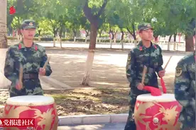 社区才艺精彩展播 | 威风大鼓《普天同庆》图片