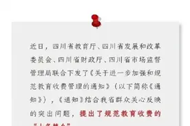 四川发布教育收费10条禁令：四川严禁强制学生购买平板电脑图片
