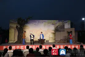 惠民县何坊街道举办东路梆子创新剧目《渤海红英》首演仪式图片