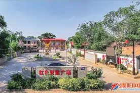 红色张庄入画来图片