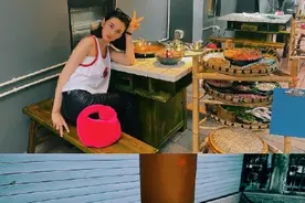 宋祖儿分享吃火锅随拍照片 可可爱爱充满烟火气图片