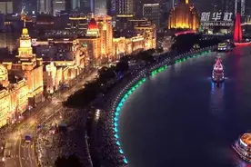 上海流光溢彩的黄浦江光影秀背后，每一处细节都让人赞叹视频封面