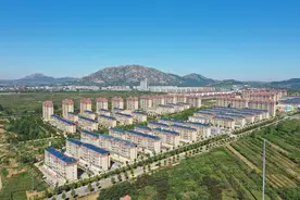 辛庄村分新房，好楼层群众先选图片
