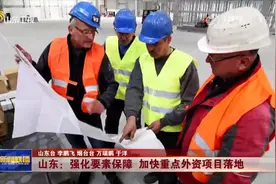 「打造对外开放新高地」山东：强化要素保障 加快重点外资项目落地图片