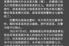 遛狗引纠纷引发互殴 涉事两女子分别被行政拘留图片