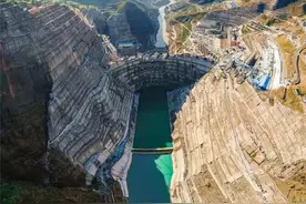 云南巧家：全力支持白鹤滩水电站建设 献礼建党100周年图片