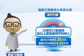 从治“已病”向治“未病”推进！国家卫健委：推广三明医改经验 扩大全国医改成效图片