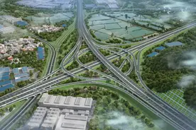 江鹤高速改扩建项目启动图片