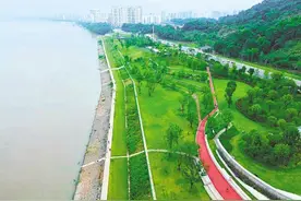 鄂州为七十七公里长江岸线“修眉换颜”图片