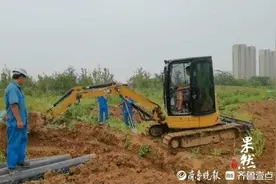 果然视频｜济南郭董片区规划建设一学校，供水管网提前铺设图片