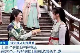 横店现开机潮，51个剧组开工古装剧占比大图片