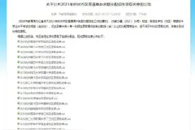 2021年杭州市中考名额分配生录取名单公布图片
