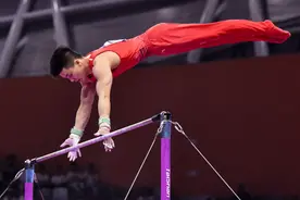 中国军团看点·体操｜男团争金林超攀压阵提气图片