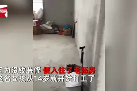 95后女孩花10年积蓄买房入住毛坯房火了！本人回应：14岁开始打工，想有自己的家图片