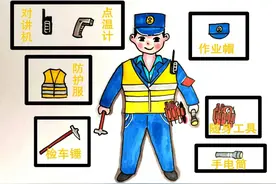 一组手绘漫画告诉你，火车是如何安全“出工”的图片