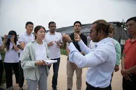 来华留学生“最后一堂实践课”感受中国乡村发展图片