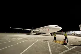 长春机场完成首架A330过夜维护工作图片