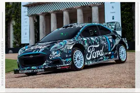 出战WRC锦标赛 福特推Puma Rally1混动拉力赛车图片