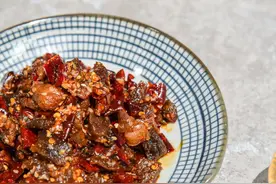 激情安利恩施牛肉干图片