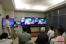 全球首次5G激光液晶显示远程医疗系统实时在线演示在三亚进行图片