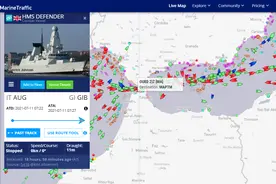 英国45型驱逐舰脱离航母打击群折返直布罗陀 噪声之大100海里外都能听到图片