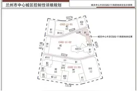 关于《兰州市中心城区控制性详细规划—城关中心片区CG02-11-02局部地块控规调整论证报告》的公示图片