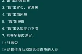 这些病都是“饿”出来的，看完你还敢不吃早餐吗图片