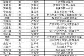 中国科大少年班录取名单公布，浙江10人上榜，位列第一！这所高中独占4人图片