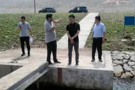 昌图县委书记惠安军、县委副书记、代县长苗宇检查全县防汛工作图片