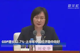 GDP增长12.7% 上半年中国经济稳中向好视频封面