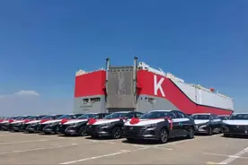 长安汽车“重庆-广州港”海铁联运中东线首航，西南地区商品汽车3天集港图片