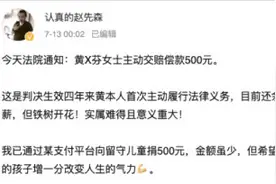 “教科书式老赖”首次主动赔500元，还欠74万，没钱就算了吗？图片