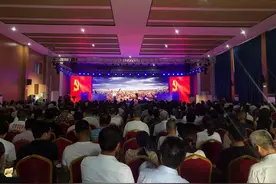 如东洋口镇：情景党课接地气 党史学习冒热气图片