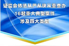 中办国办“零容忍”意见发布后，证监会又有大动作！集中部署专项执法行动，从严从快从重查办16起重大案件，剑指欺诈、造假、伪市值管理图片