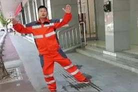 高手在民间！浙江义乌环卫工“舞王”登上央视图片