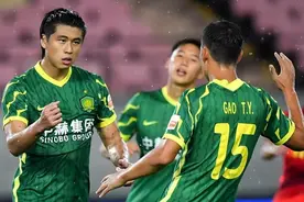 中超-张玉宁、张稀哲点射塞尔纳斯穿云箭 北京国安2-1河北图片
