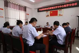 宁远税务：党史学习到村里 为民办事到心里图片
