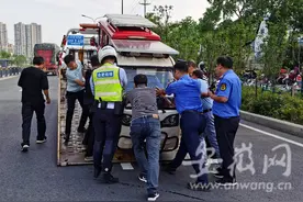 最高罚款1万元！合肥经开区整治三轮车乱象图片