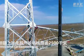 新疆上半年投产输电线路逾2500千米视频封面