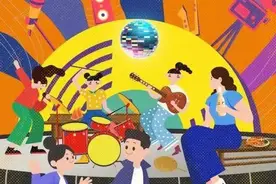 唱跳复古disco，来这里一起摇摆，第四届汉口里竹床节火热开场图片