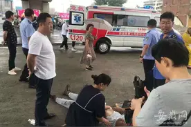 泗县街头一男子突然昏迷倒地 医生称其肺部严重感染图片