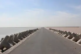 跋履‖骑行在黄河口图片
